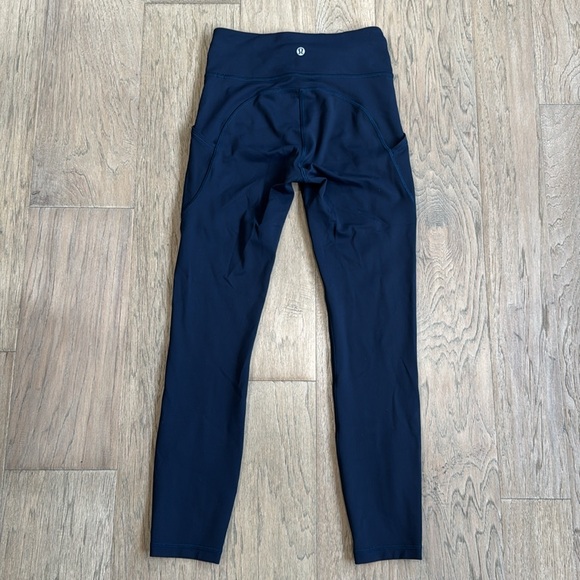 EUC Lululemon Invigorate High-Rise Tight 25" True Navy Size 4 - Picture 8 of 10